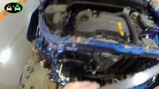 Chevrolet Equinox USA. Установка на стапель , обзор повреждений . Менеджер обещал ровную )))