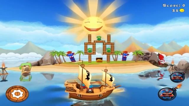 Potshot Pirates - Gameplay PC | HD смотреть онлайн