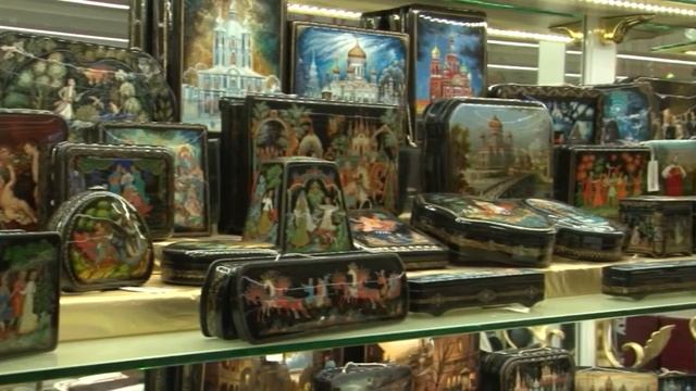 Шкатулки. Федоскино, Палех, Холуй. Магазин подарков "Русь Великая" смотреть онлайн
