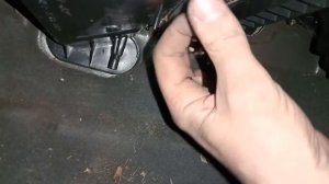 Замена салонного фильтра Шевроле Лачетти Chevrolet Lacetti.