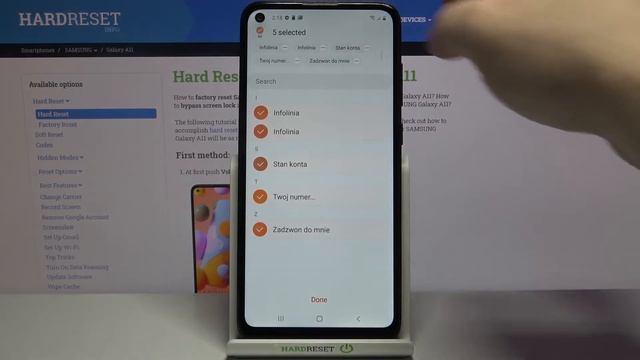 How to Copy Contacts on Samsung Galaxy A11 - Import Contacts смотреть онлайн