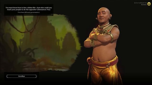 Sid Meier’s Civilization VI - Jayavarman VII of the Khmer Denounces You смотреть онлайн