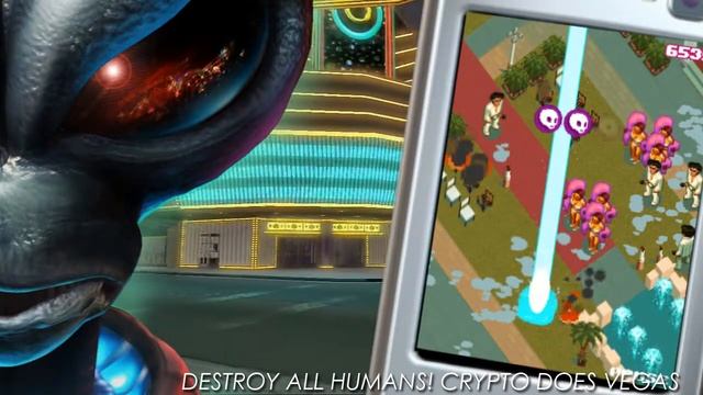 Destroy All Humans 3: Crypto Does Vegas смотреть онлайн