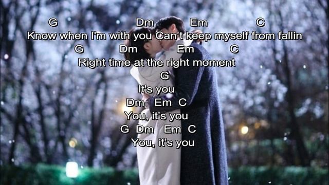 It's You By Henry Guitar Chords(While you were sleeping OST-Accoustic) смотреть онлайн