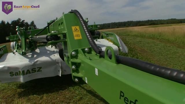 Косилка дисковая полуприцепная KDC 300W SaMASZ смотреть онлайн