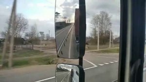 работа водителем в Питере на контейнеровозе, первый рейс Питер - Москва.