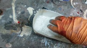 ПЕНОПЛАСТ + РАСТВОРИТЕЛЬ = ОБЕСПЫЛИВАНИЕ БЕТОННОГО ПОЛА