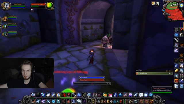 Фарм Забытый Город на охотнике / Дм трибьют соло / Dire Maul Tribute Run Solo wow classic смотреть онлайн