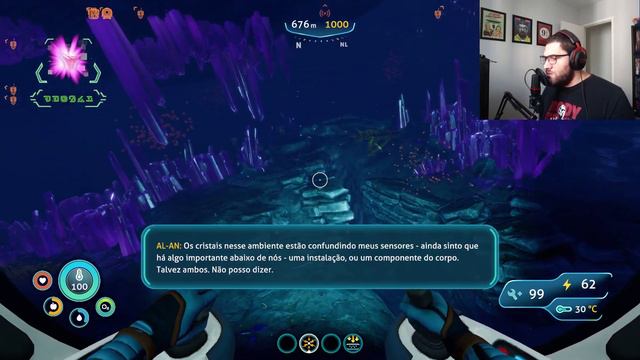 SUBNAUTICA BELOW ZERO - LOCALIZAÇÃO DA BASE DE FABRICAÇÃO DA CAVERNA DE CRISTAL! смотреть онлайн
