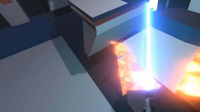 I cut everything in half with my Lightsaber in Saber Fight VR смотреть онлайн