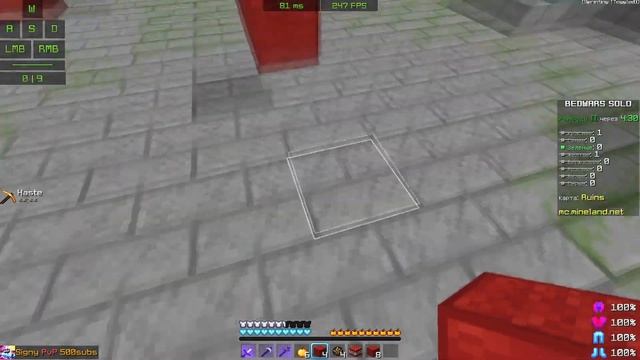 ЛУЧШАЯ МЫШЬ?! | Bloody A7 | MineLand смотреть онлайн
