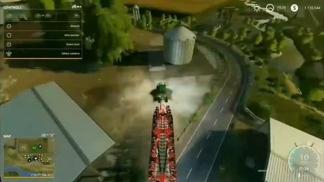 1st harvest! John Deere Mega Farm #3 смотреть онлайн