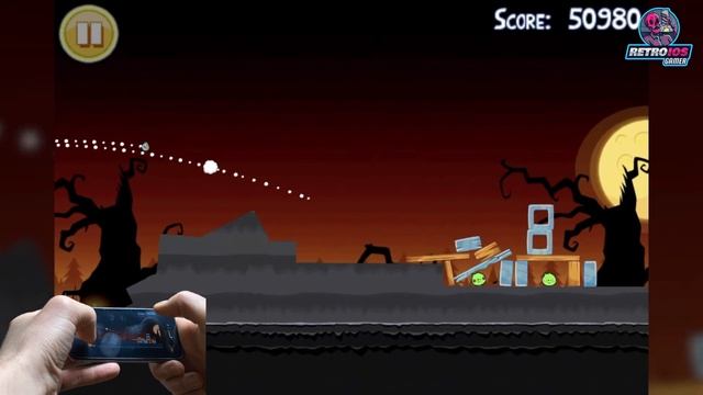Angry Birds Halloween 1.0.0 Gameplay in 2021 on iPhone смотреть онлайн