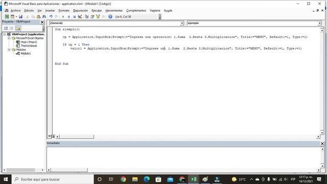 Excel. Macros. Uso de INPUTBOX con ejemplo смотреть онлайн