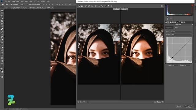 Sharpen the Color Orange with the Camera RAW in Photoshop - Tutorial Photoshop 2020 смотреть онлайн
