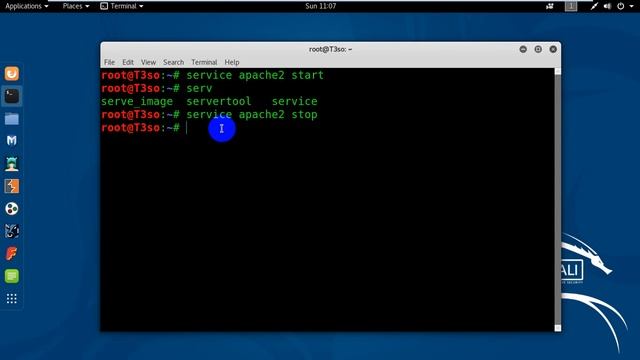 How to start , stop and restart Apache server in Kali Linux смотреть онлайн