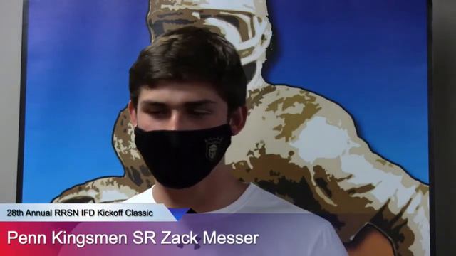 Penn LB Zack Messer at the 2020 IFD Kickoff Classic смотреть онлайн