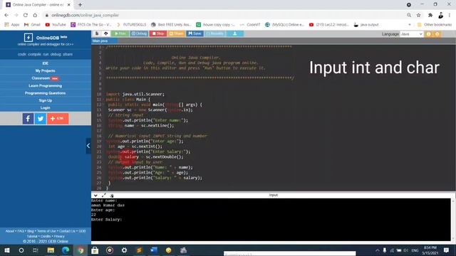 Learn Basic Java in 1 Video | Complete Basic for Beginner смотреть онлайн