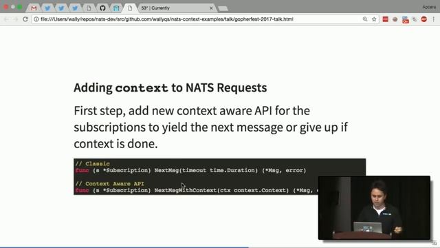 Gopherfest 2017 | Lessons Learned from a Context-NATS Integration with Waldemar Quevedo смотреть онлайн
