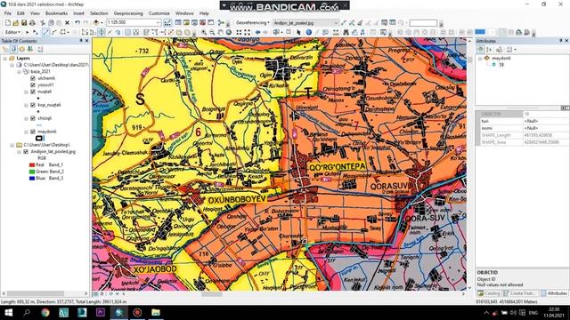 ARC GIS dasturi. Endi siz ham xarita chiza olasiz. Arc GISni 1 soatda 0 dan mukammal o`rganamiz. смотреть онлайн