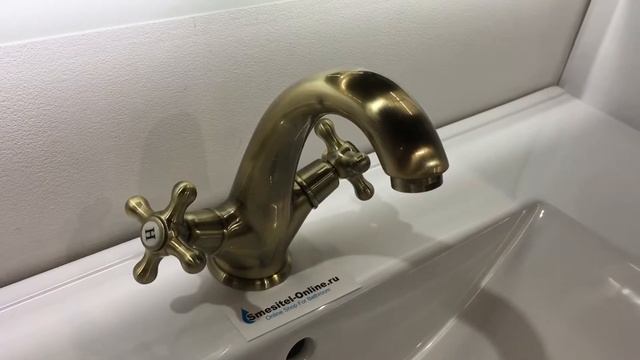 SMESITEL-ONLINE.RU | КУПИТЬ СМЕСИТЕЛЬ Cezares RETRO-LS1-02 на раковину в бронзе смотреть онлайн