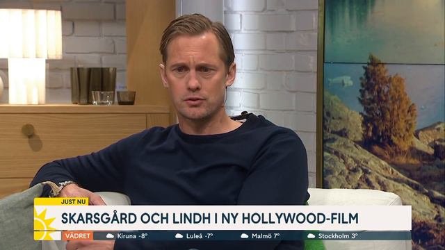 Interview with Alexander Skarsgård and Gustav Lindh on TV4's Nyhetsmorgon смотреть онлайн