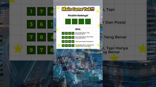 Main game TEBAK ANGKA YUK! смотреть онлайн