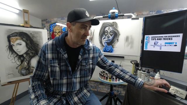 Airbrush tips and tricks part 1 смотреть онлайн