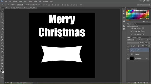 How to Add a Clipping Mask in Photoshop CS6 смотреть онлайн