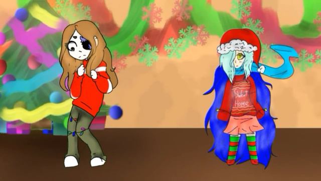 Wonderland meme /collab with Elli Shedlin / Happy New Year (read desk)) смотреть онлайн