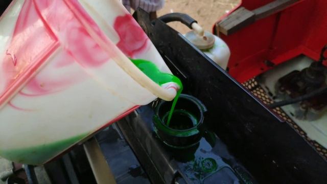 22HP MITSUBISHI SHAKTHI MINI TRACTOR DIESEL FILTER & COOLANT REPLACEMENT #Bankahalli смотреть онлайн