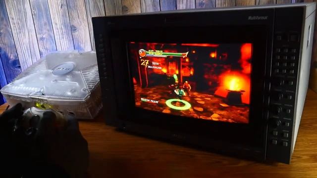 Mortal Kombat: Shaolin Monks (Xbox) Sony Trinitron BVM-D14H5E CRT stream pt1 смотреть онлайн
