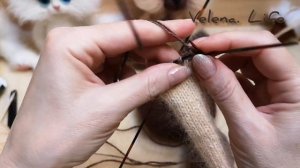 По просьбам // вяжем хвостик //Котик спицами//мк