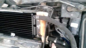 установка доп радиатора на ман тга