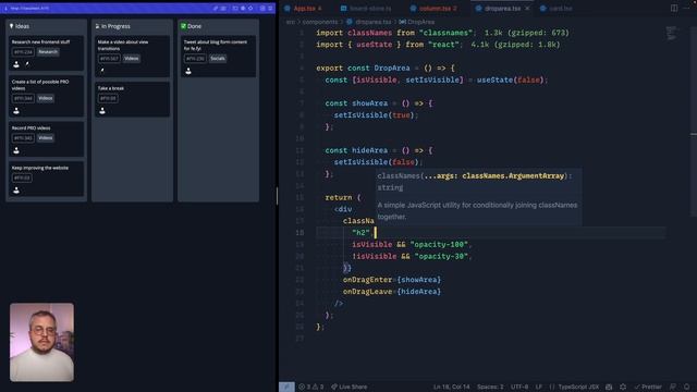 Effortlessly Animating a Drag & Drop Kanban Board With View Transitions смотреть онлайн