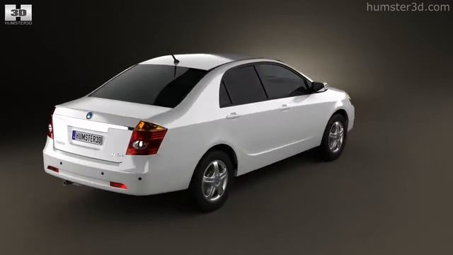 Geely FC (Vision) 2011 by 3D model store Humster3D.com смотреть онлайн