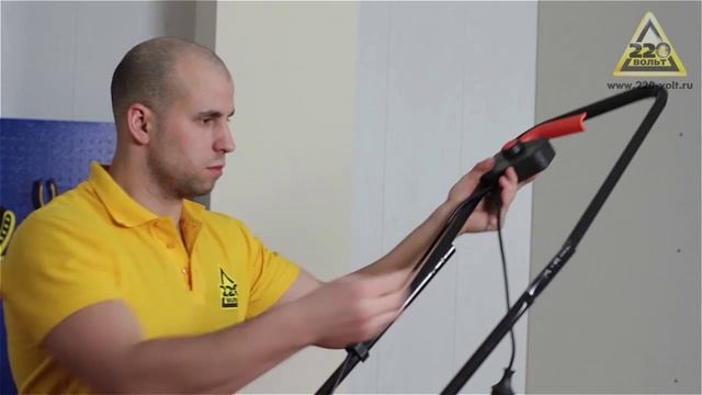 Газонокосилка HAMMER ETK1200 (сборка) смотреть онлайн