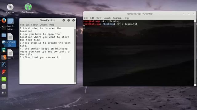 Creating and editing of text files in linux смотреть онлайн