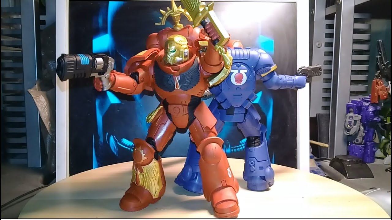 Trophy chase! Warhammer 40K Assault Intercessor and Primaris Lieutenant by McFarlane Toys смотреть онлайн