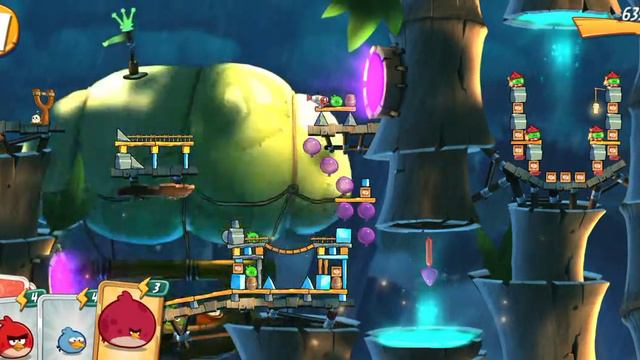 Angry birds 2 Level 55 kill big pig.completed. please 🙏 like 👍 and subscribe 👇 смотреть онлайн