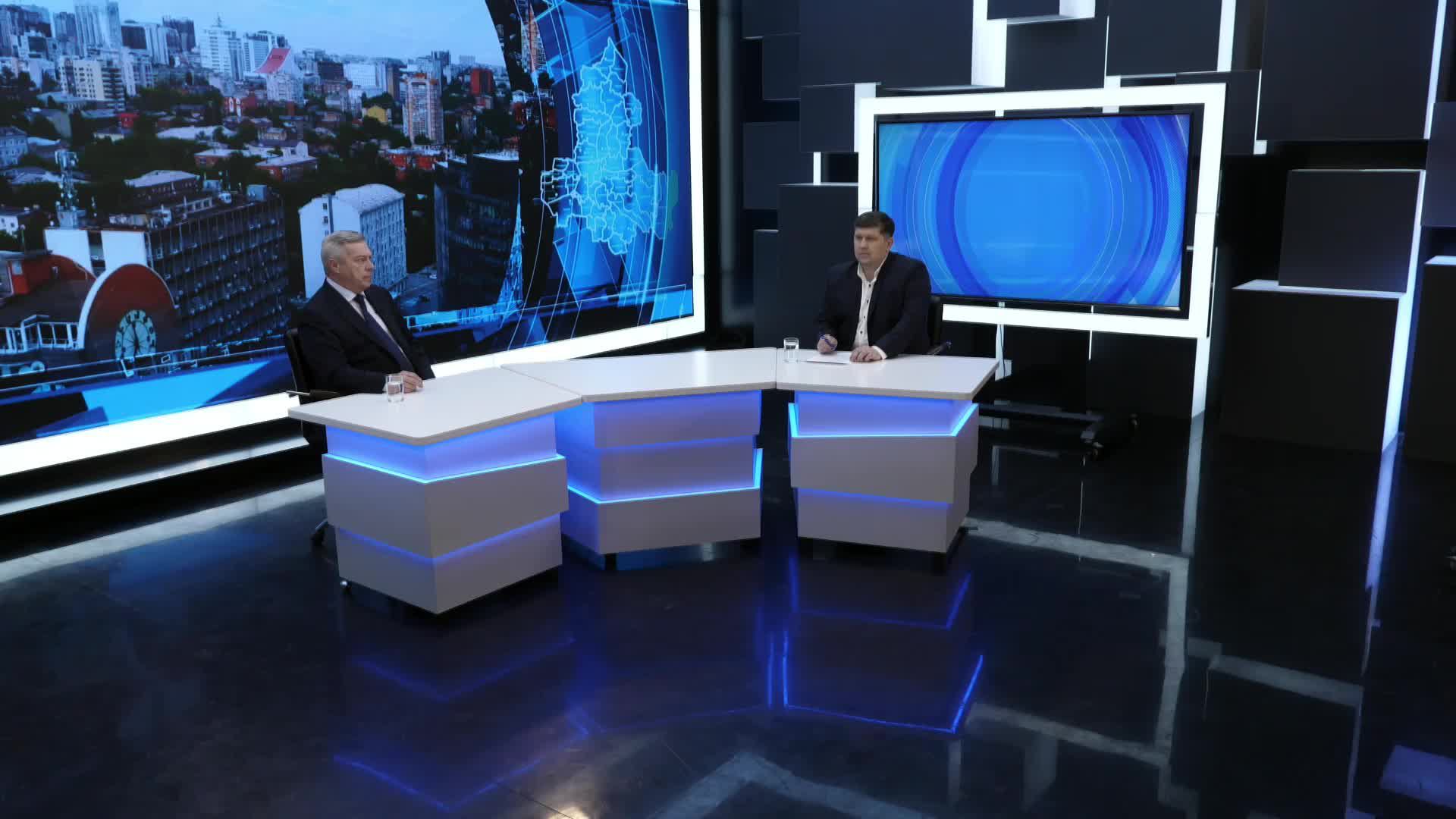 Телепрограмма «О главном» с участием губернатора В.Ю.Голубева 14.03.2024 смотреть онлайн