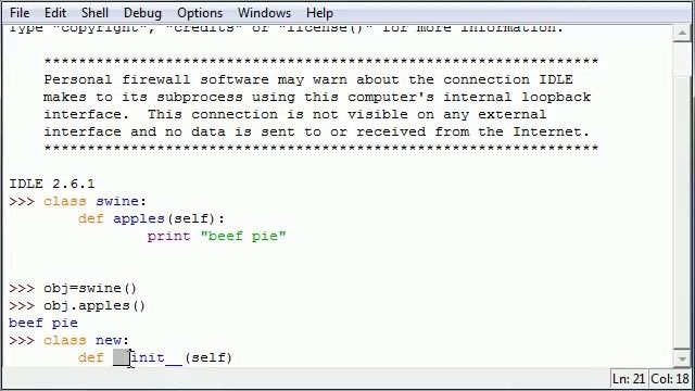 Python Programming Tutorial - 37 - Constructors смотреть онлайн
