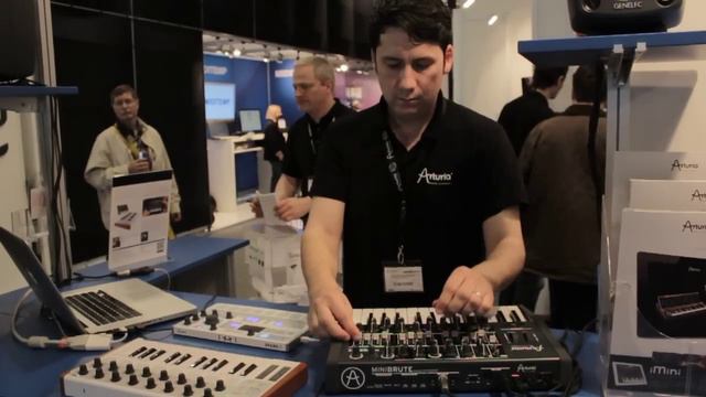 Arturia SparkLE & Arturia MiniBrute - обзор от IDJ.by с Musikmesse 2013