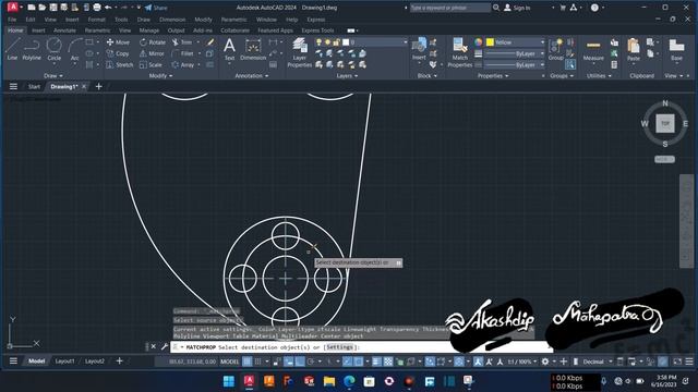 Ex 16 || autocad 2D || chapter 1 смотреть онлайн