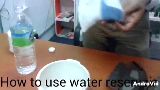 DM81 how to use water reservoir. смотреть онлайн