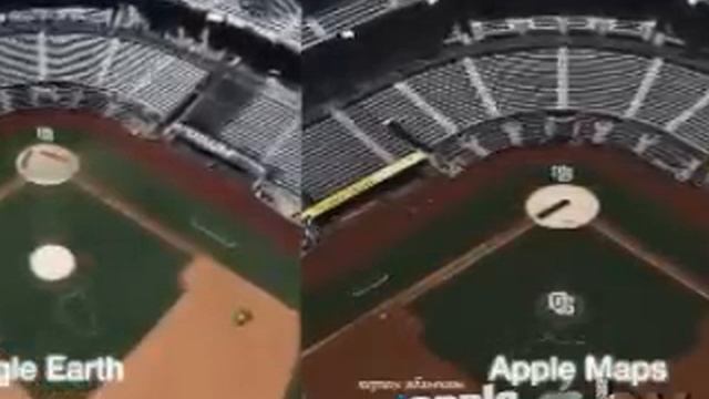3D-режим карт Apple круче Google смотреть онлайн