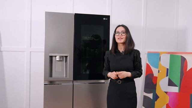 Холодильник и диспенсер – всё в одном: обзор LG Side By Side смотреть онлайн