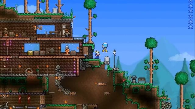 Terraria. Атака армии гоблинов. смотреть онлайн