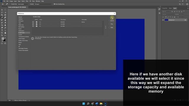 PHOTOSHOP SCRATCH DISKS ARE FULL ✔️ SOLUTION смотреть онлайн