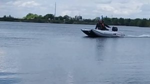 Парсун 6л.с. 4 такта- катамаран не едет! Майские покатушки.